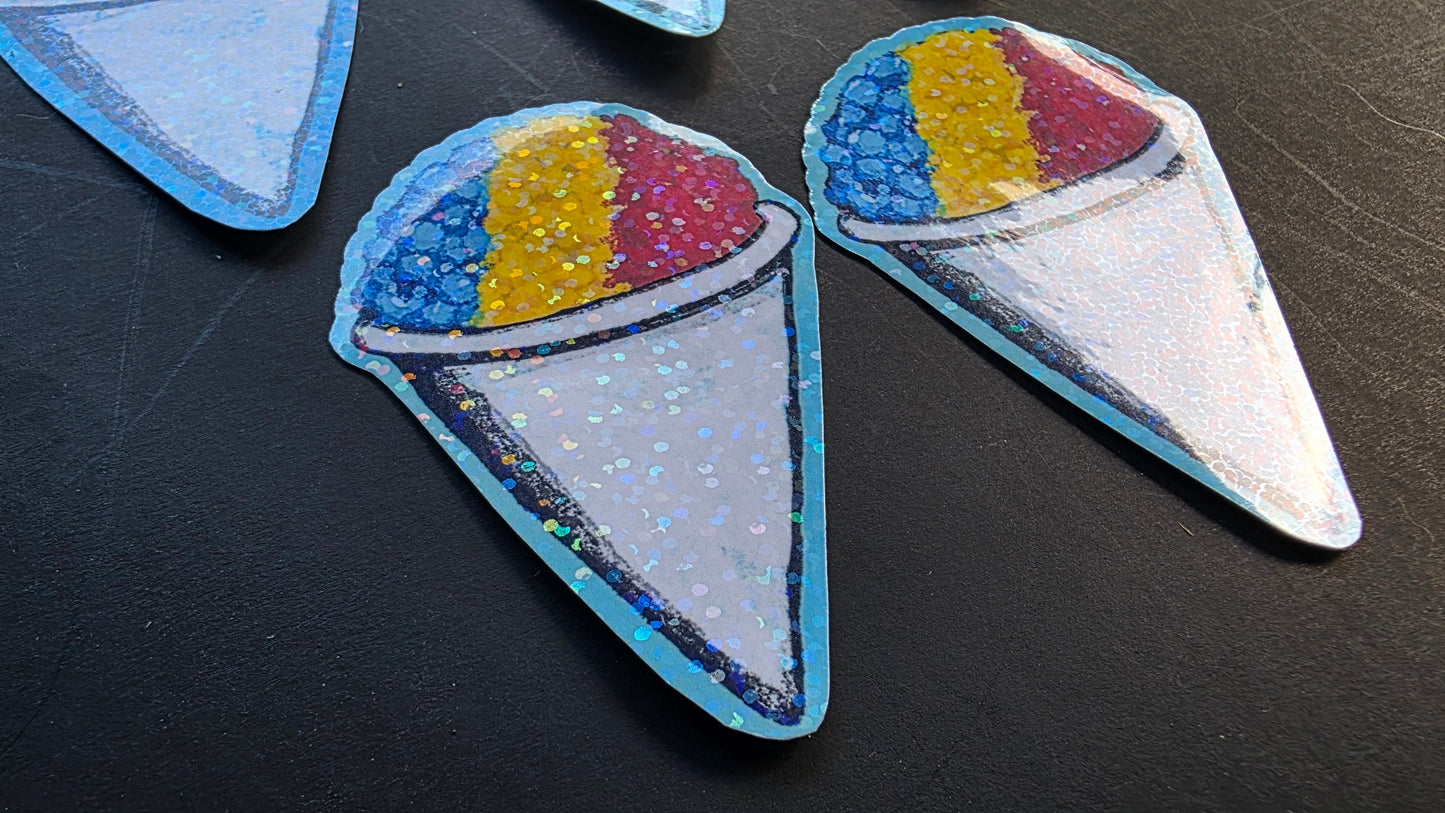 Snow Cone Sticker