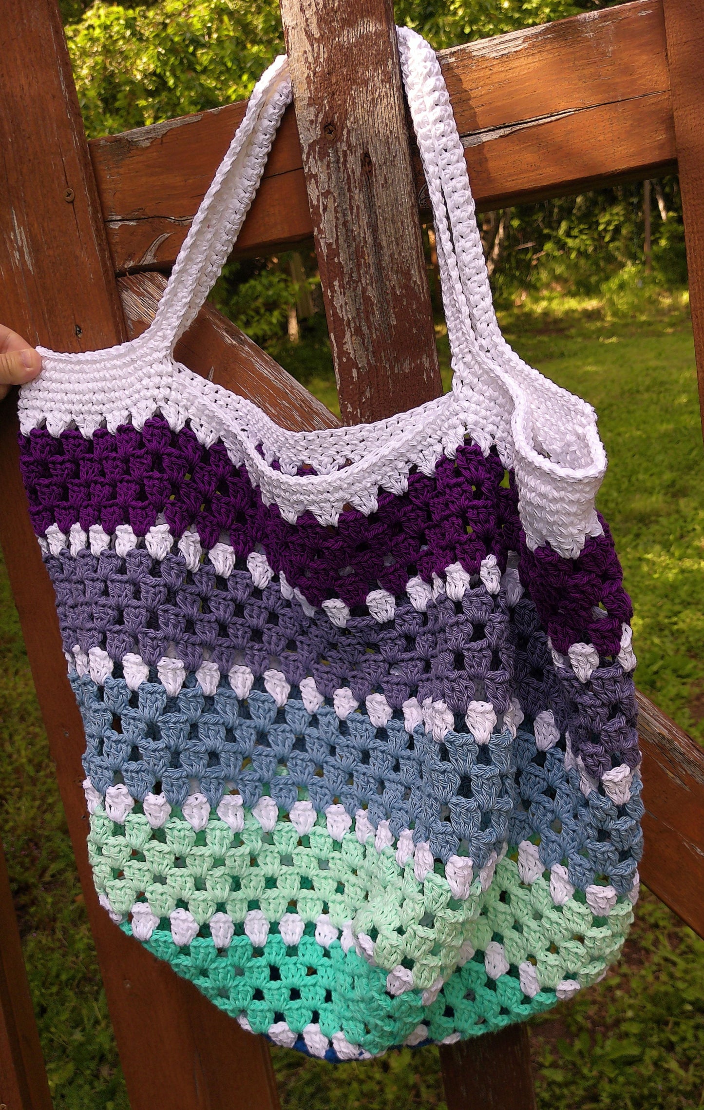 Crochet Market Tote