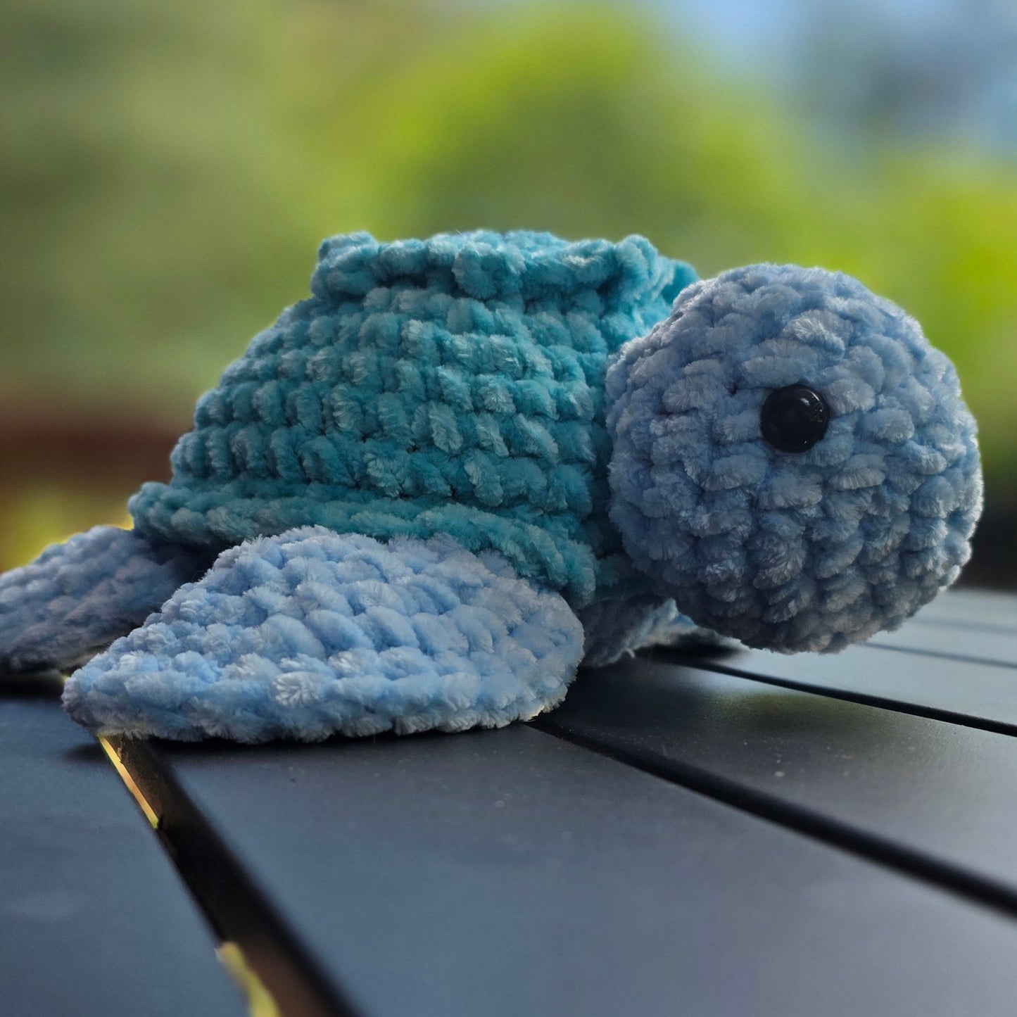 Crochet Blueberry Turtle