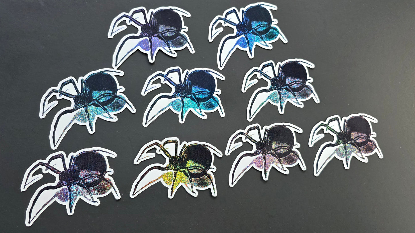 Black Widow Spider Sticker