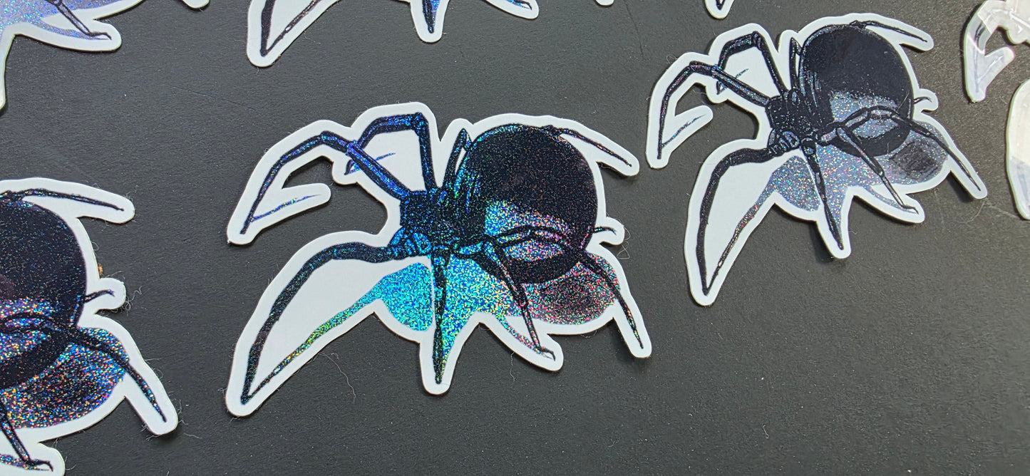 Black Widow Spider Sticker