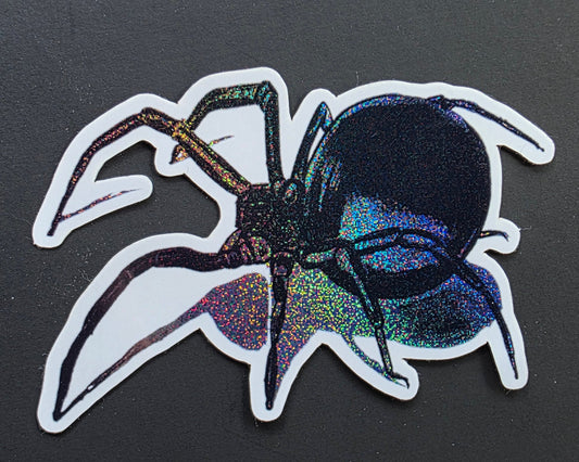 Black Widow Spider Sticker