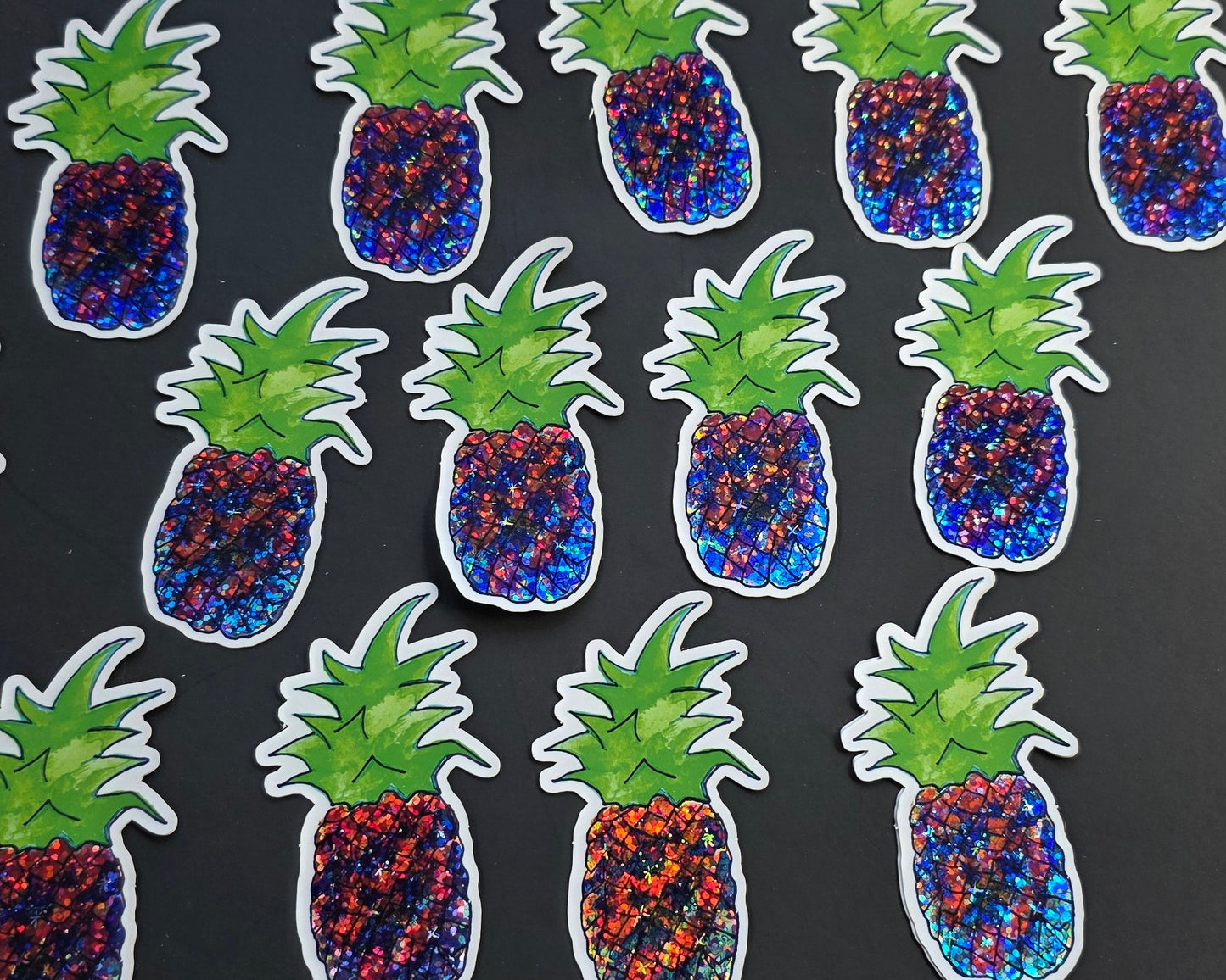 Galaxy Pineapple Sticker