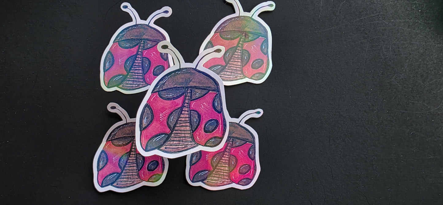 Ladybug Sticker