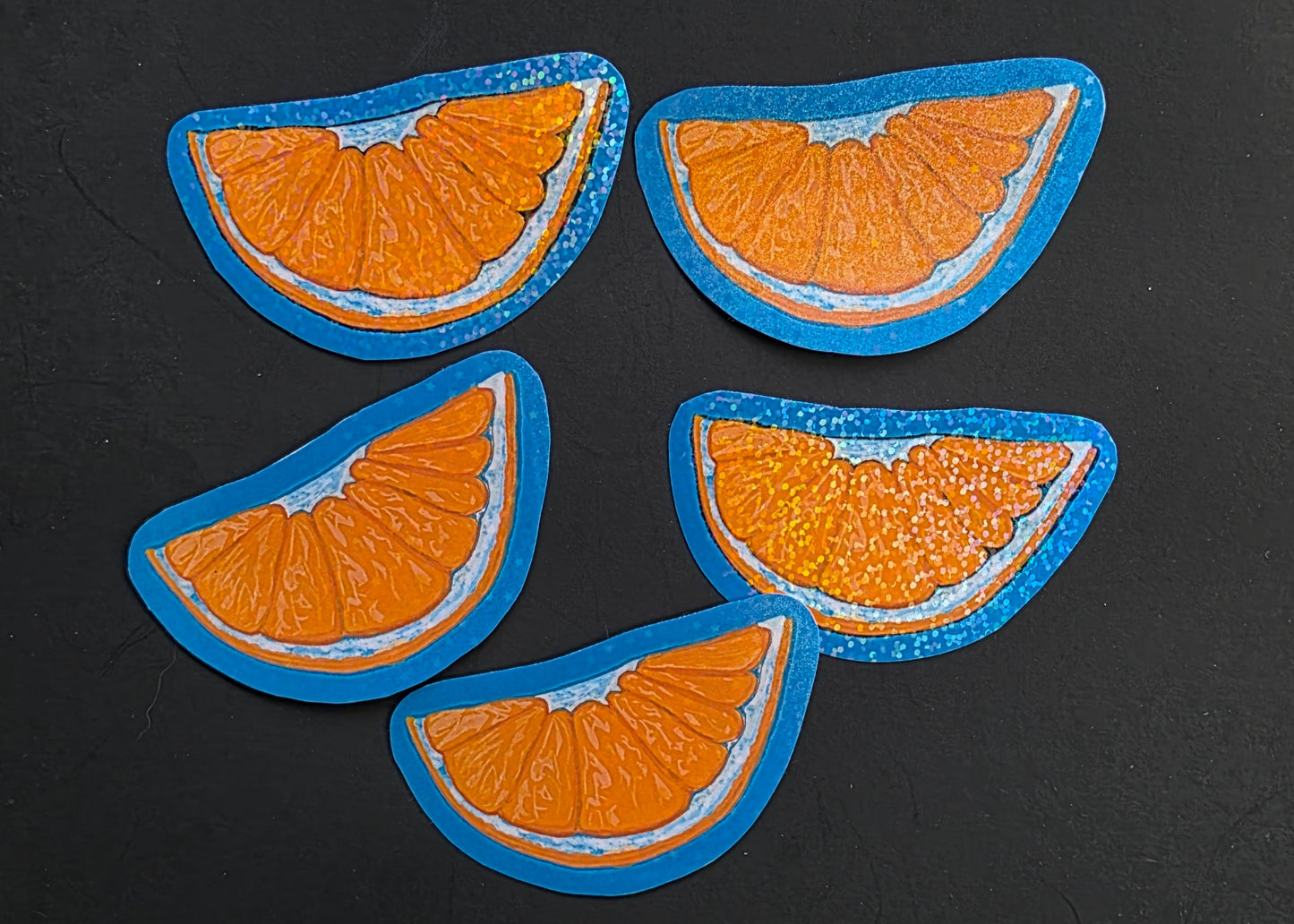 Orange Slice Sticker