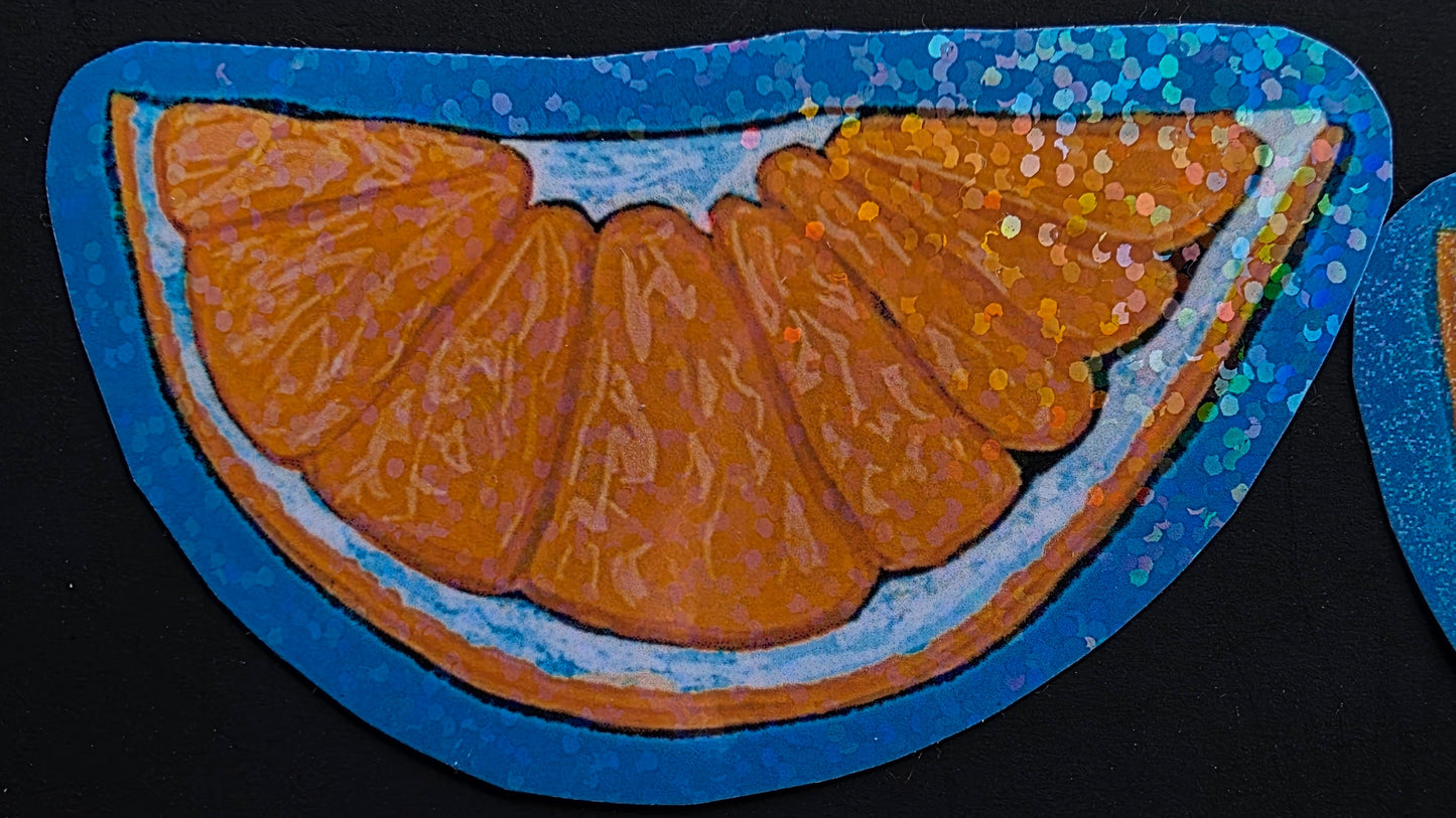 Orange Slice Sticker