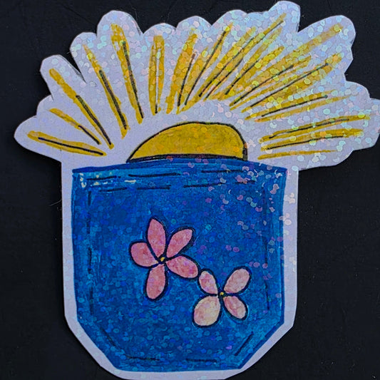 Pocket Full of Sunshine Sticker