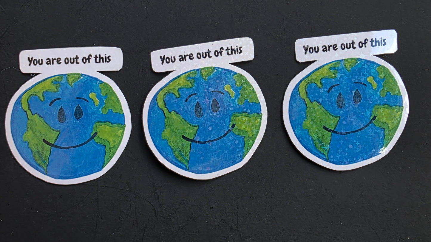 Out of This World Sticker
