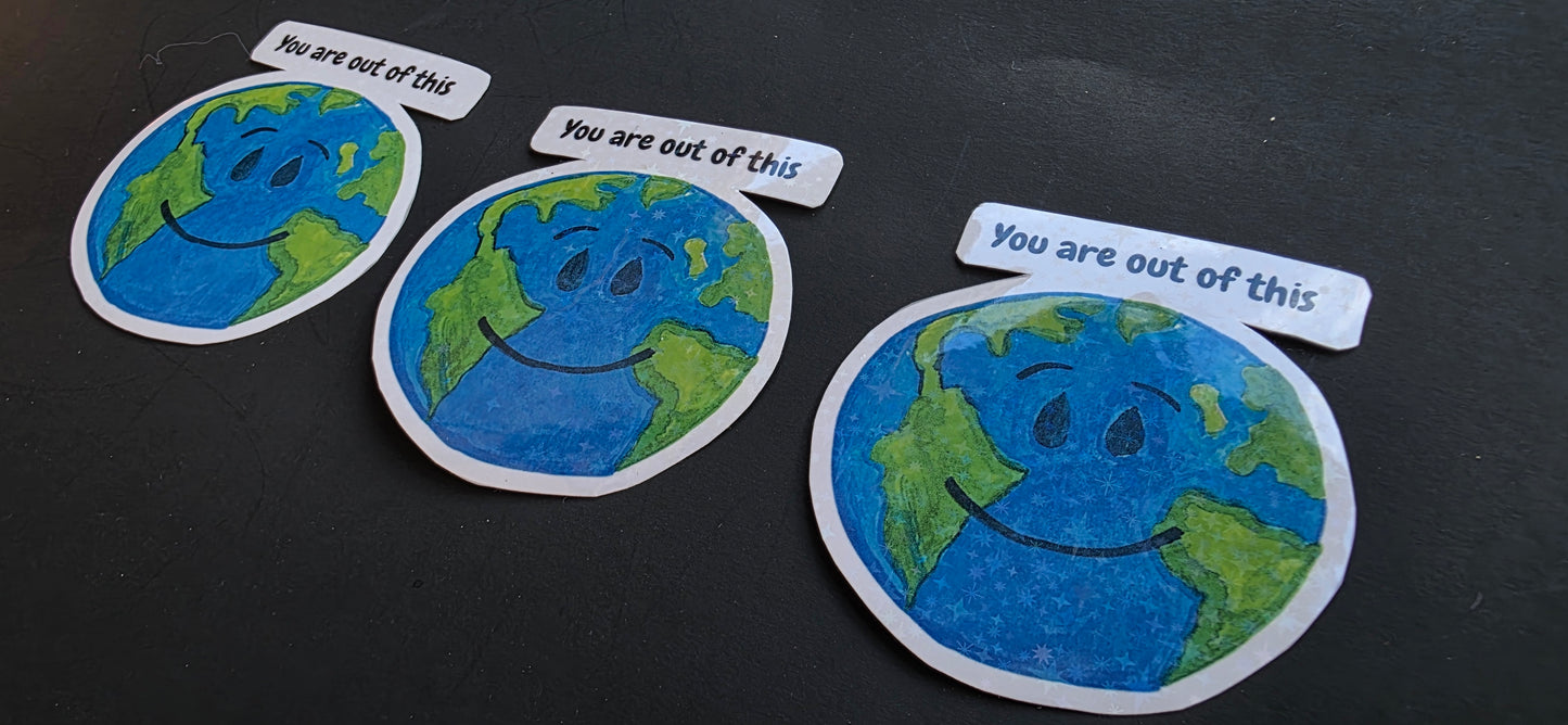 Out of This World Sticker