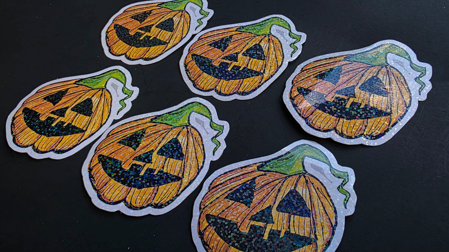 Jack-O-Lantern Sticker