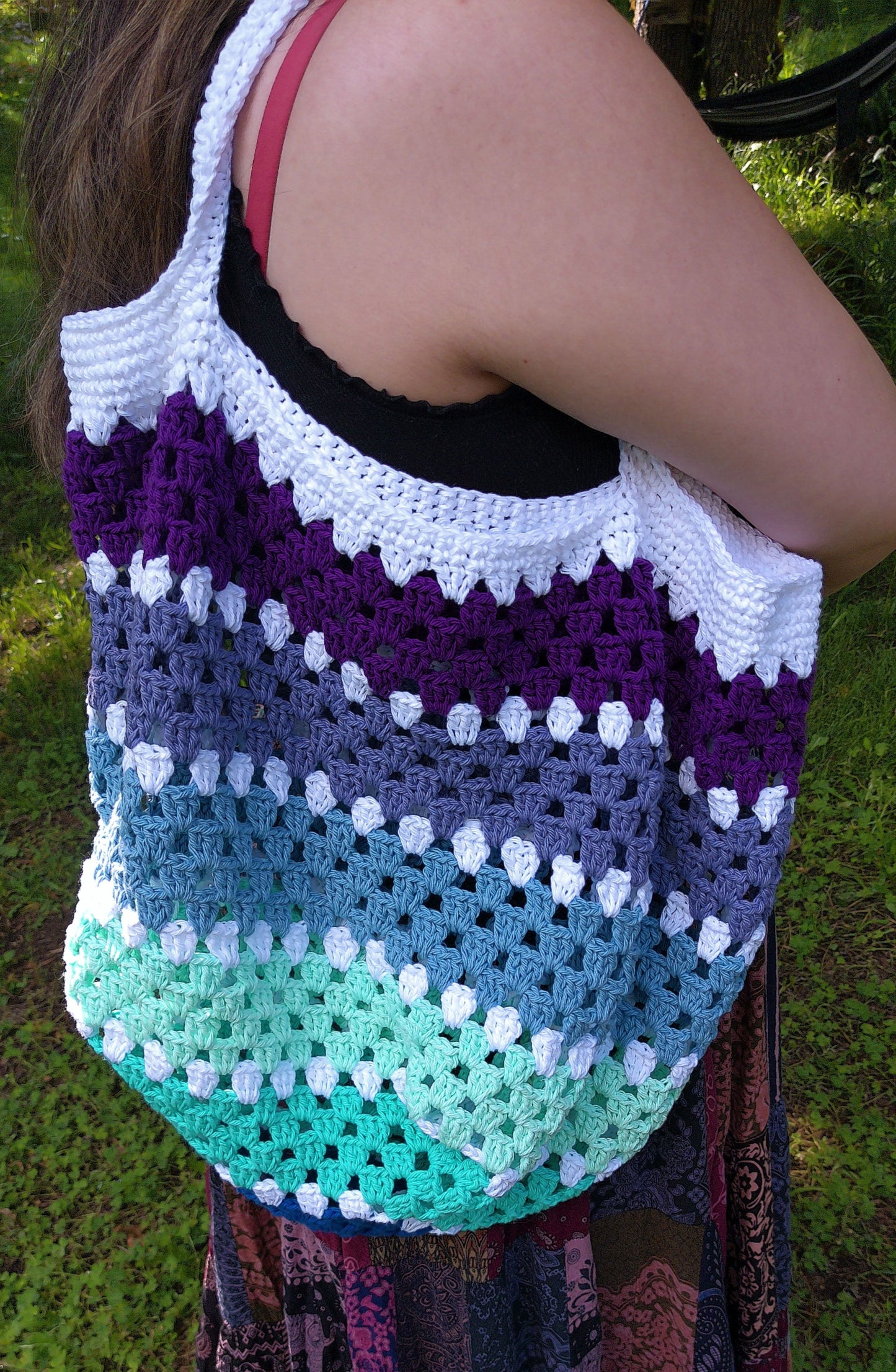 Crochet Market Tote