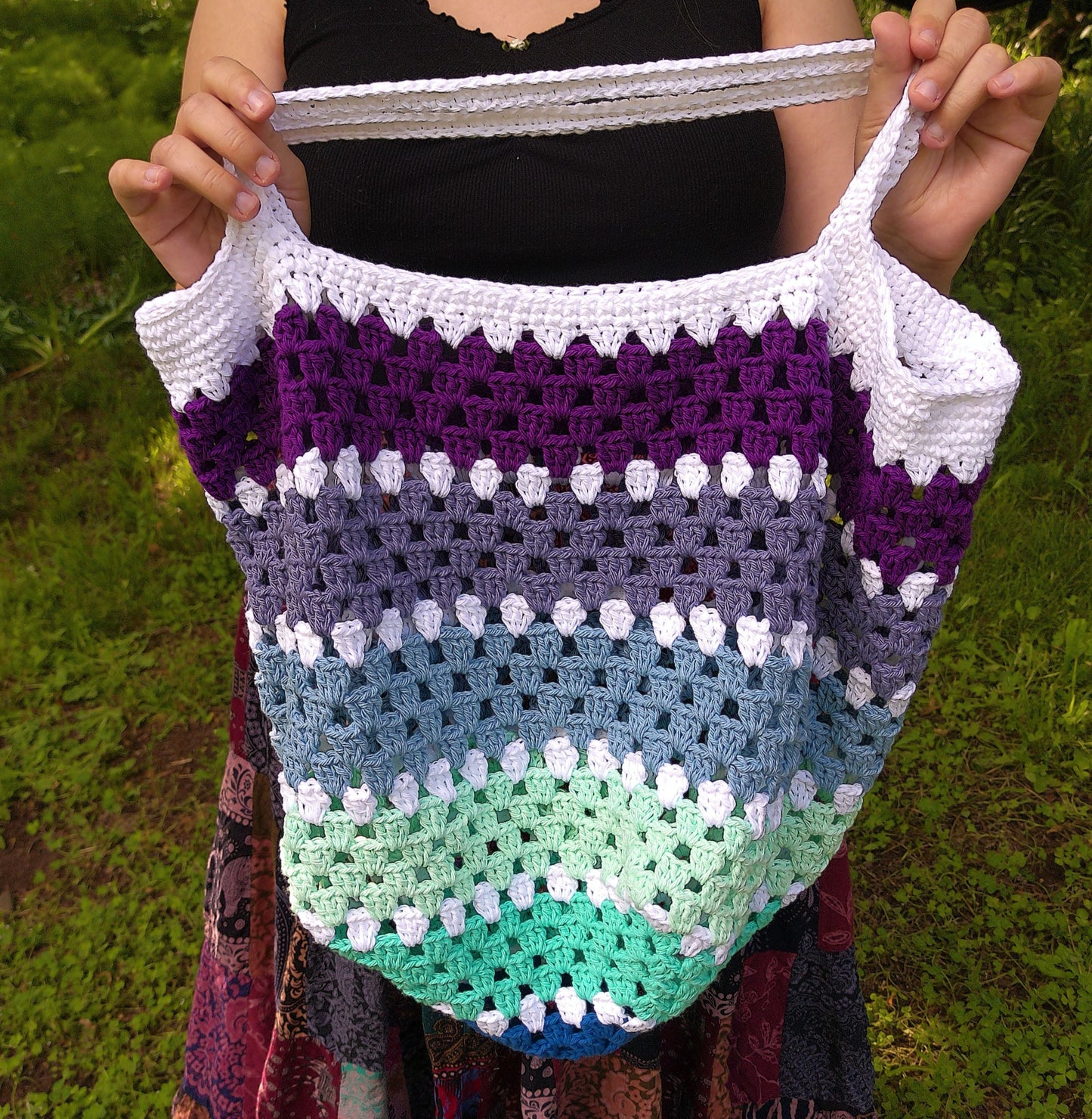 Crochet Market Tote