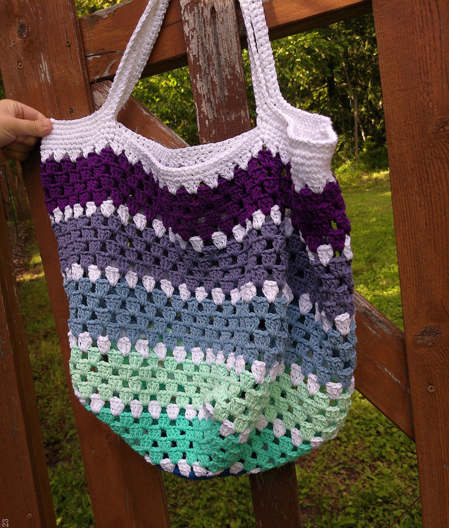 Crochet Market Tote