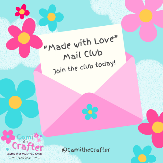 "Made with love" Snail Mail Club – Monthly Subscription