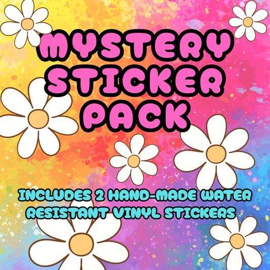 Mystery Sticker Pack - Two Random 3" Stickers