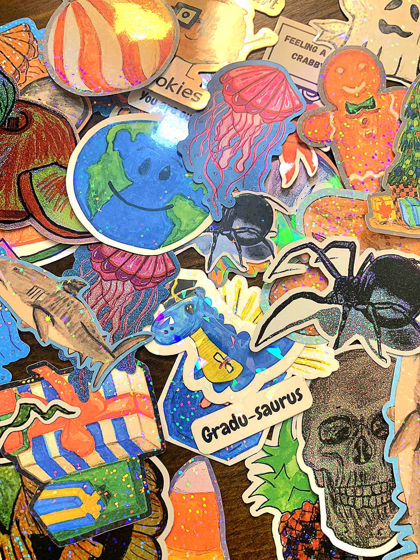 Mystery Sticker Pack - Two Random 3" Stickers